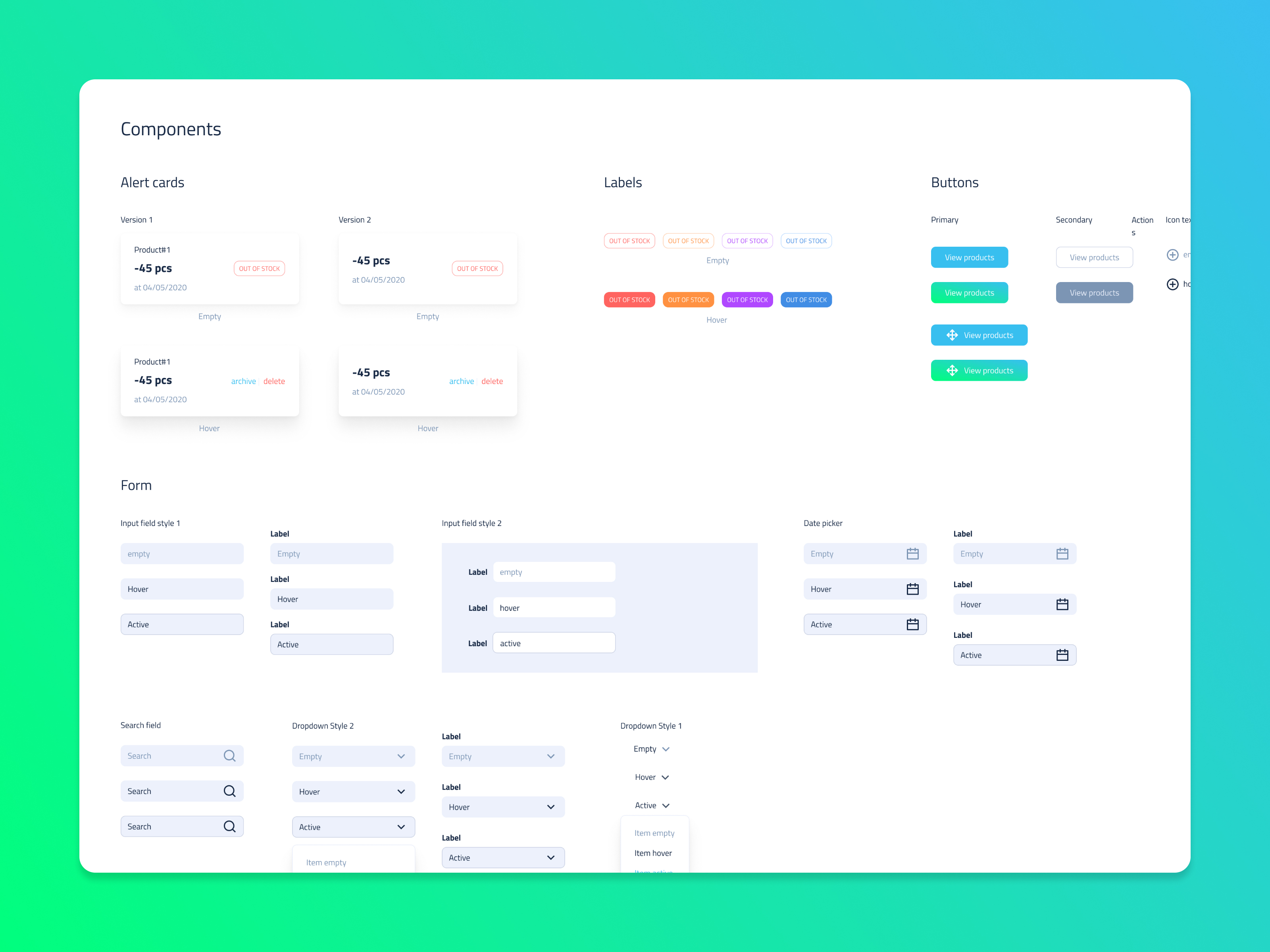 design system flowlity