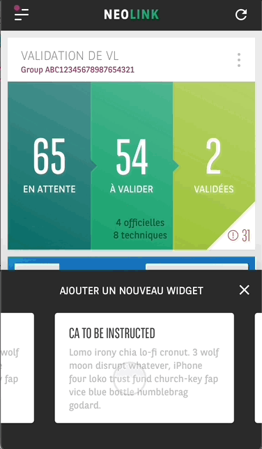 prototype mobile bnp paribas cib UX/UI design