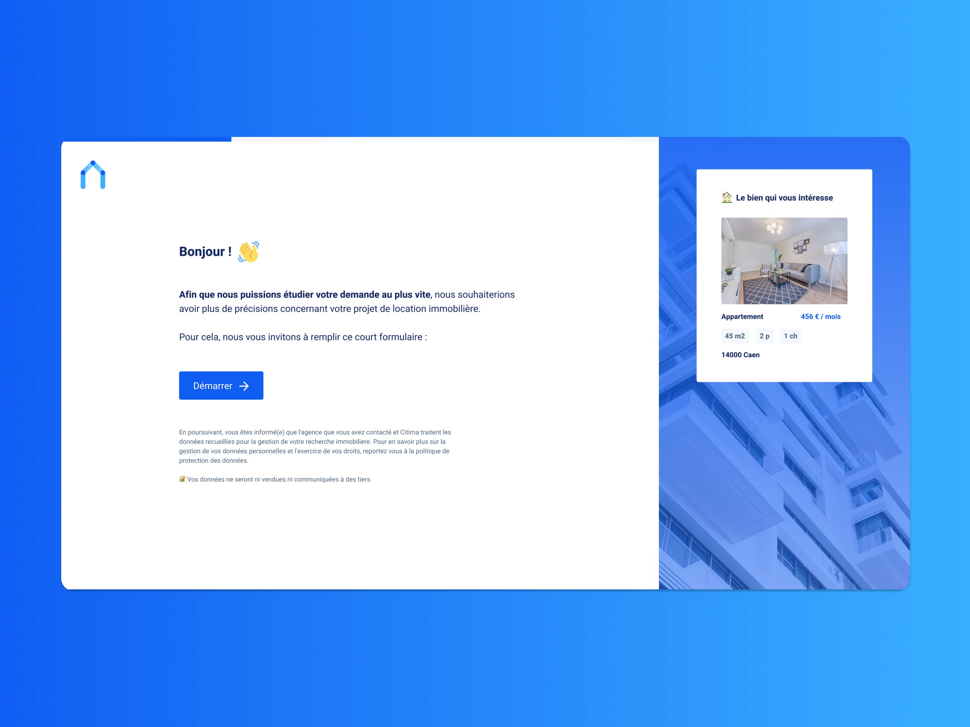 application saas particuliers citima